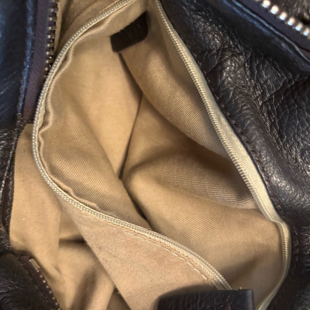 ❌SOLD❌ Vintage Chloe Paddington Shoulder Bag Black/Dark Brown - Picture 10 of 14